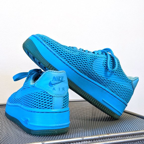 EUC Nike Women's Air Force 1 Low Breathe Mesh Sneakers - Picture 11 of 11